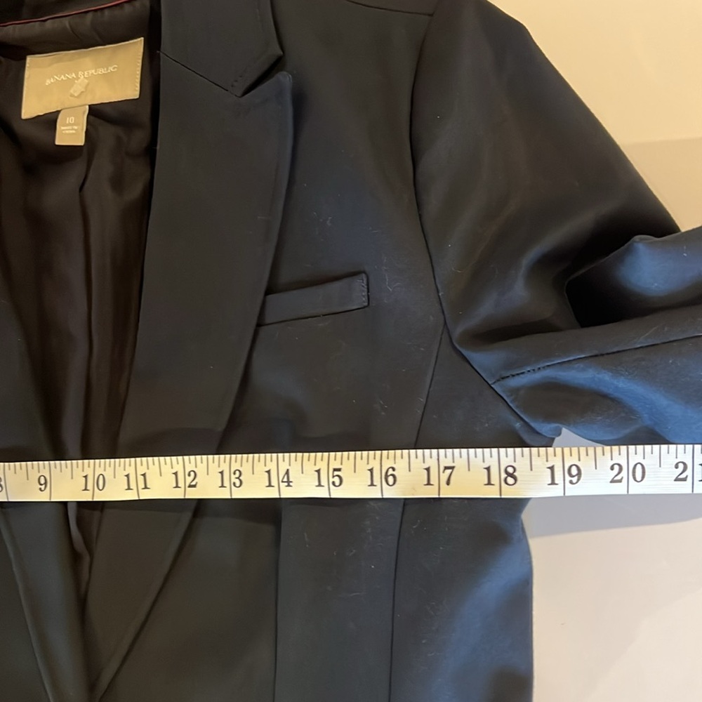 Banana Republic Women’s Navy Blue Classic Jacket Blazer Size: 10 - Picture 9 of 10